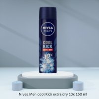 Nivea Men cool Kick extra dry 10c 150 ml